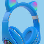 Cute Cat Ear Bluetooth Headset EX-STOCK Canada 