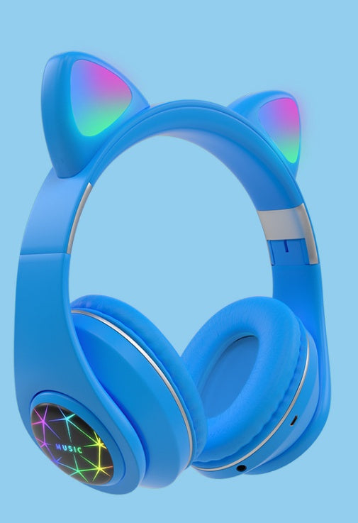 Cute Cat Ear Bluetooth Headset EX-STOCK Canada 