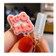 Cute Original Pig Chrysanthemum Keychain Trend Keychain - EX-STOCK Canada