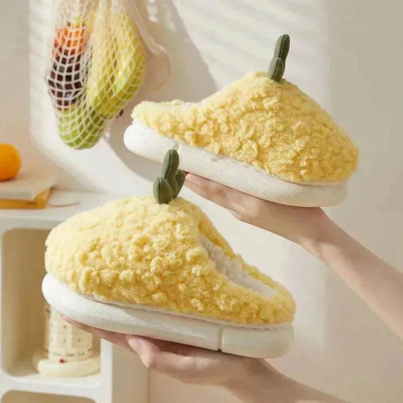 Cute Simple Cactus Girls' Slipper - EX-STOCK Canada