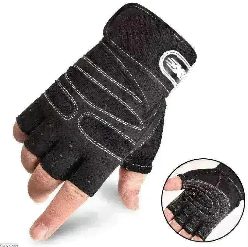 Cycling Gloves Half Finger Breathable Elastic for gym - EX-STOCK CANADA