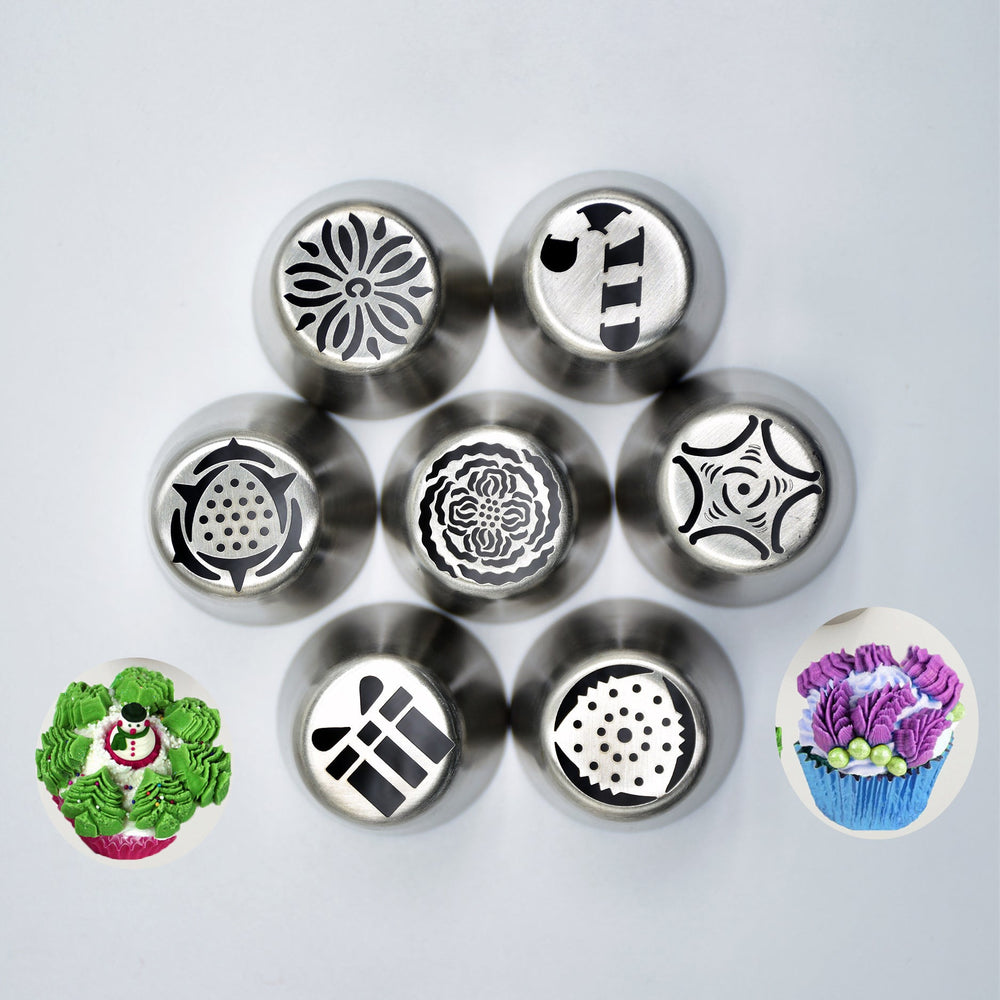 DIY Series Stainless Steel Christmas Decorating Mouth 30 Variety of Cakes Decoration Tools EX-STOCK Canada 