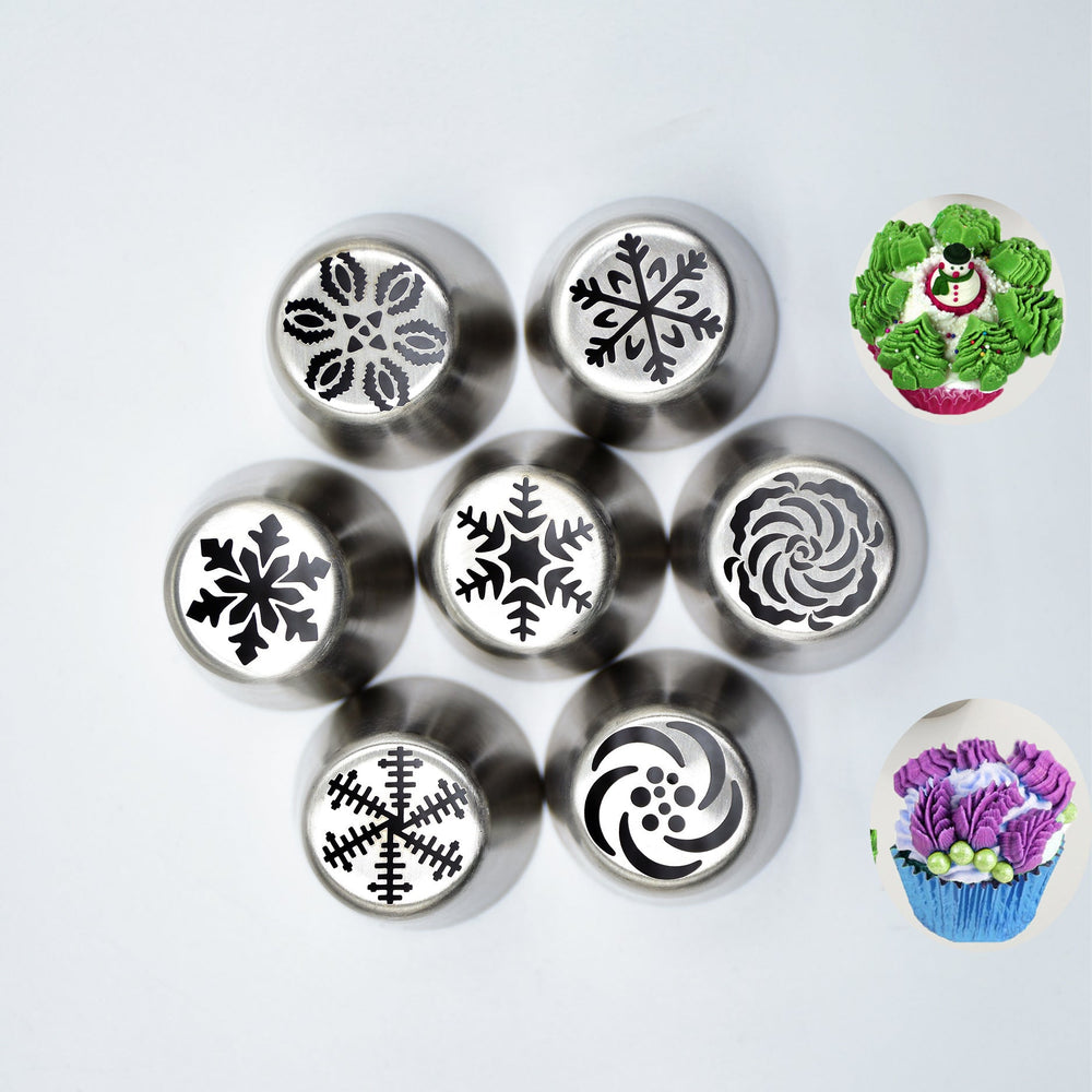 DIY Series Stainless Steel Christmas Decorating Mouth 30 Variety of Cakes Decoration Tools EX-STOCK Canada 