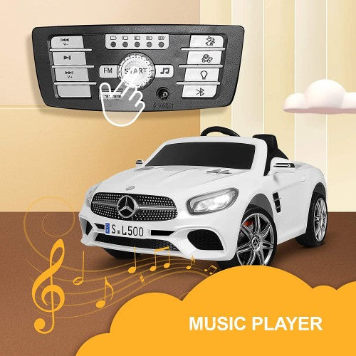 2026 Mercedes Benz 12V SL500 Kids Ride On Car with Remote Control 