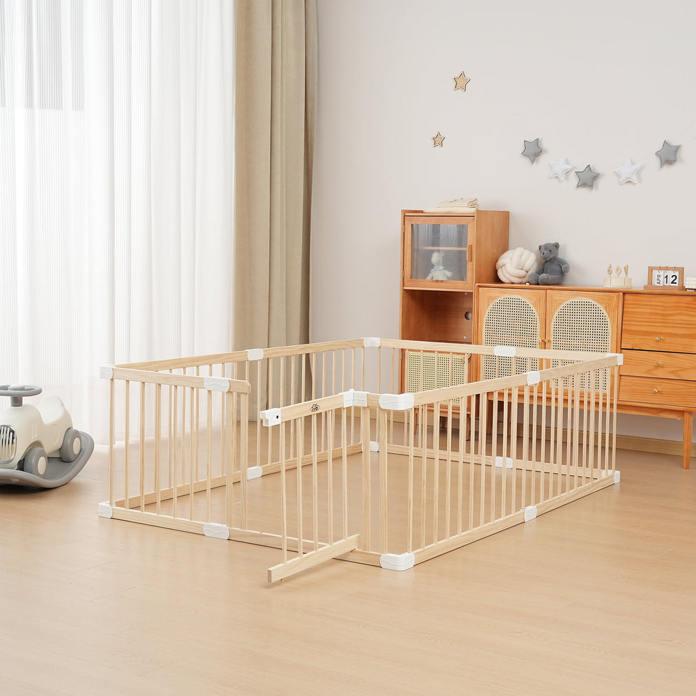 MESSI Wooden Playpen 