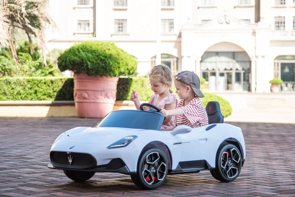 2026 24V Maserati MC20 4X4 2 Seater DELUXE Kids Ride On Car 