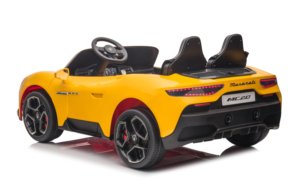 2026 24V Maserati MC20 4X4 2 Seater DELUXE Kids Ride On Car 