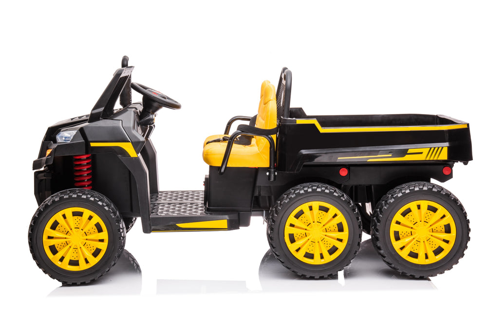 2026 6 WHEEL TRACTOR 24V 2 SEATER KIDS RIDE ON CAR WITH REMOTE CONTROL 
