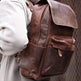 Greenwood Leather Vintage Laptop Backpack 