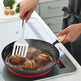 Yoshikawa Cook-Pal Ren Deep Frying Pan 24cm– Nitrided Carbon Steel, Made in Japan 