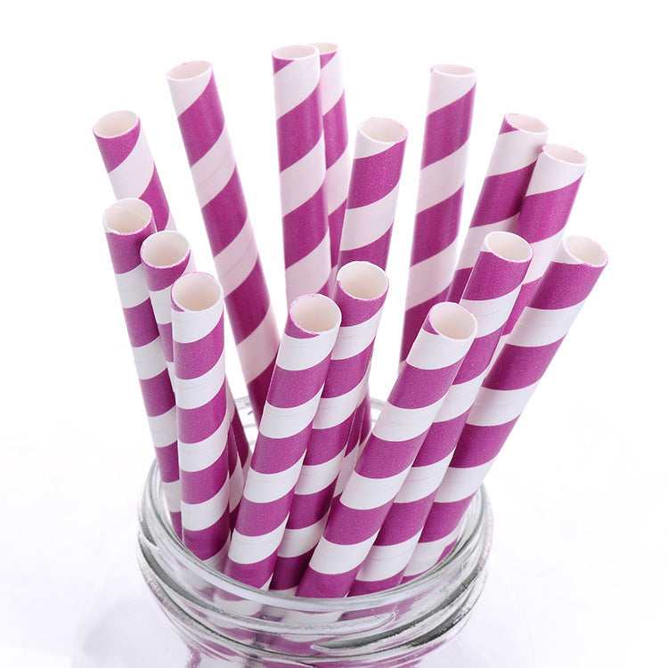 Disposable paper straws EX-STOCK Canada 