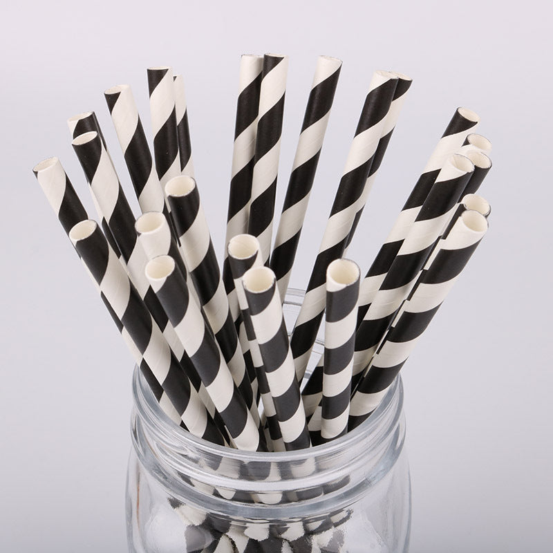 Disposable paper straws EX-STOCK Canada 