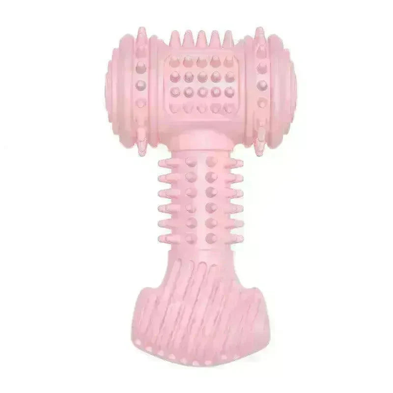 Dog Chew Toys: Teeth Cleaning, Indestructible TPR Bite Toys - EX-STOCK CANADA