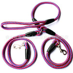 Double-Ended Traction Rope For Walking The Dog Hand-Double-Ended Traction Rope One Plus Two Leash Collar Pet Supplies Dog Collar EX-STOCK Canada 