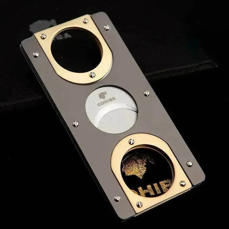 Double edged Stainless Steel Cigar Blade Cutter - EX-STOCK Canada