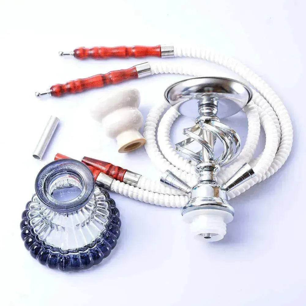 Double pipe Stainless steel Arabian hookah - EX-STOCK Canada