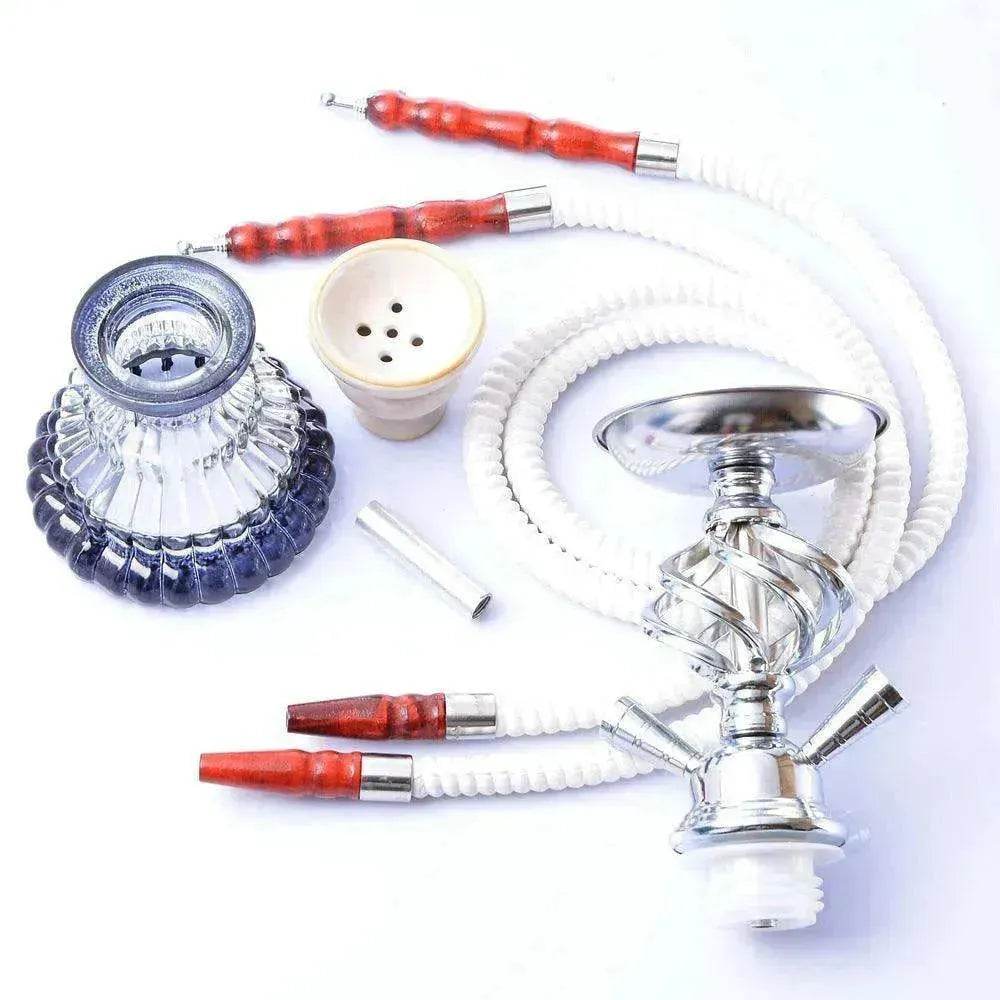 Double pipe Stainless steel Arabian hookah - EX-STOCK Canada