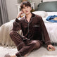 Double-sided island velvet couple pajamas  EX-STOCK CANADA