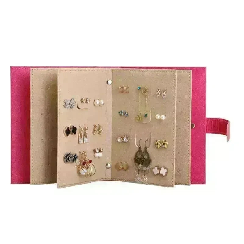Earring Book Jewelry Box Necklace Organizer - EX-STOCK CANADA