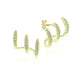 Earrings Diamond Inlaid Vibrato Cold Sense Design - EX-STOCK CANADA