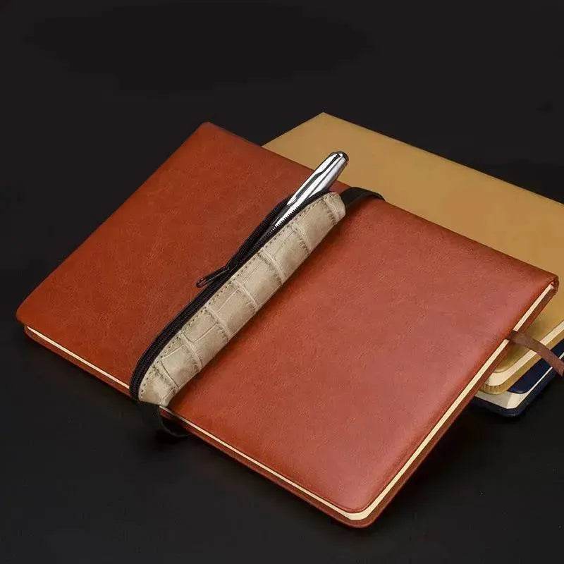 Easy To Carry PU Leather Office Pencil Case - EX-STOCK Canada