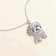 Eco-friendly Zinc Alloy Die Casting Puppy Pendant Necklace - EX-STOCK Canada