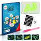 Educational Toy Drawing Pad 3D Magic 8 Light Effects Puzzle Board Sketchpad - EX-STOCK CANADA