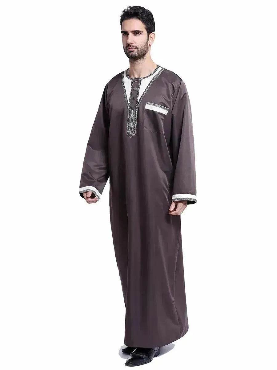 Eid Ramadan ArabKaftan Jalabiya for Men Arab Dubai Middle Eastern Men's Moroccan Men's Jalabiya - EX-STOCK Canada