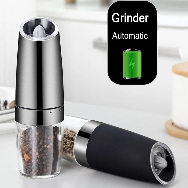 Electric Gravity Pepper Grinder Salt Grinder  Adjustable Coarseness EX-STOCK Canada 