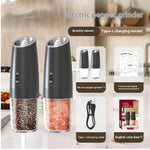 Electric Gravity Pepper Grinder Salt Grinder  Adjustable Coarseness EX-STOCK Canada 