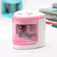 Electric pencil sharpener: child-safe, learning stationery for primary school. - EX-STOCK CANADA