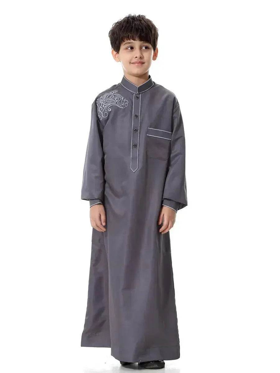 Élégant petit garçon arabe Dubaï Moyen-Orient adolescent garçon Jalabiya ArabBoy Kaftan Galabia - EX-STOCK Canada