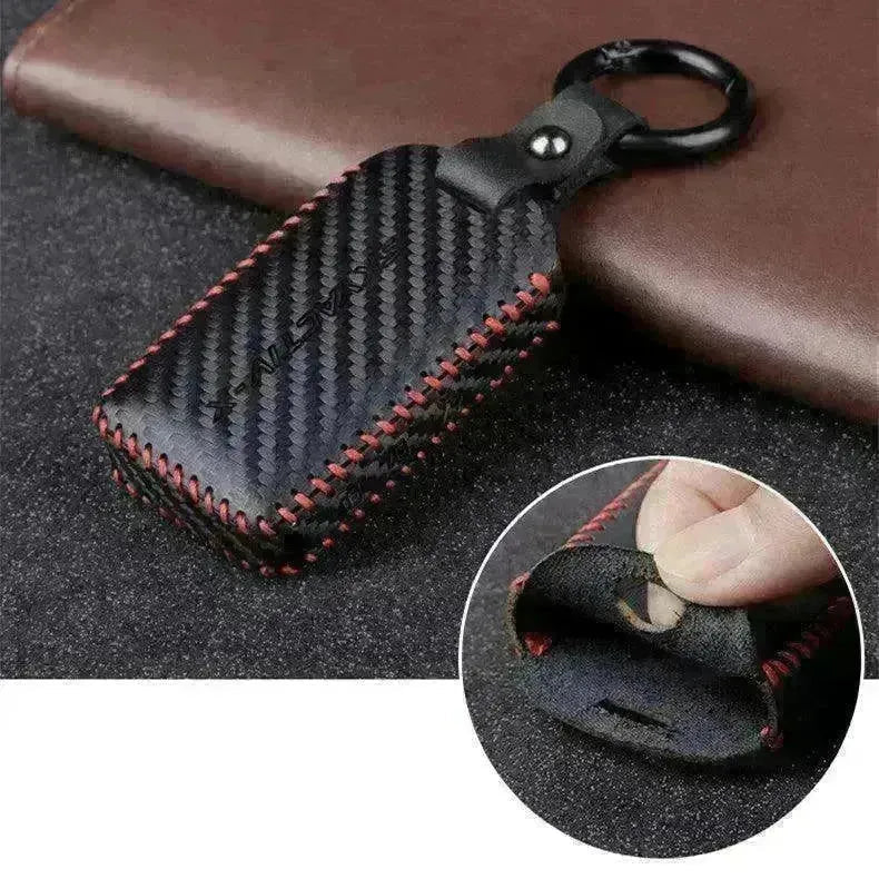Elegant leather smart car keys chain - EX-STOCK CANADA