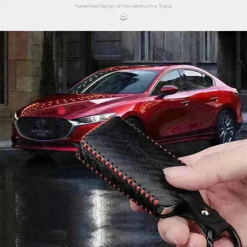 Elegant leather smart car keys chain - EX-STOCK CANADA