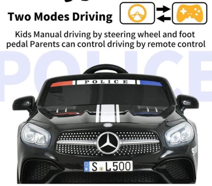 2026 Mercedes Benz 12V SL500 Kids Ride On Car with Remote Control 