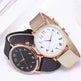 Fashion Creative Quartz Watches Couple Watches Digital Mesh Band Watches - EX-STOCK Canada