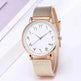Fashion Creative Quartz Watches Couple Watches Digital Mesh Band Watches - EX-STOCK Canada