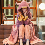 Fashion Pajamas For Women Thick Night-robe - EX-STOCK Canada