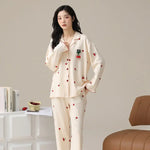 Fashion Personalized Double-sided Cotton Pajamas For Women - EX-STOCK Canada