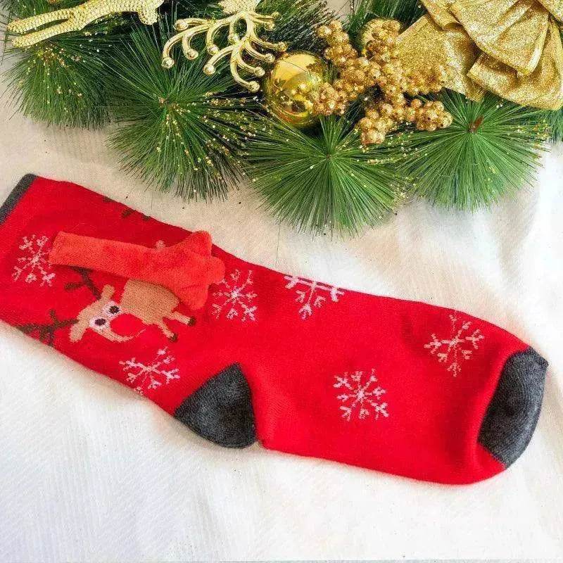 Fashion Simple Magnetic Christmas Socks For Men And Women - EX-STOCK Canada