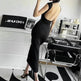 Fashion Slim-Fit Dress with High Waist, Hollow Detail, and Backless Design - EX-STOCK Canada