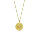 Fashion Stainless Steel Round Brand Pendant Women's Necklace - EX-STOCK CANADA