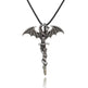 Fashion Trendy Men's Domineering Luminous Flame Dragon Necklace - EX-STOCK Canada
