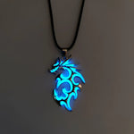 Fashion Trendy Men's Domineering Luminous Flame Dragon Necklace - EX-STOCK Canada