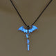 Fashion Trendy Men's Domineering Luminous Flame Dragon Necklace - EX-STOCK Canada