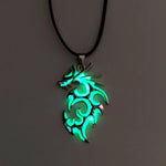 Fashion Trendy Men's Domineering Luminous Flame Dragon Necklace - EX-STOCK Canada