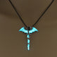 Fashion Trendy Men's Domineering Luminous Flame Dragon Necklace - EX-STOCK Canada