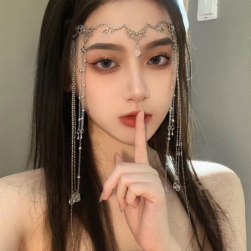 Fashion Water Drop Long Tassel Hairpin EX-STOCK Canada 