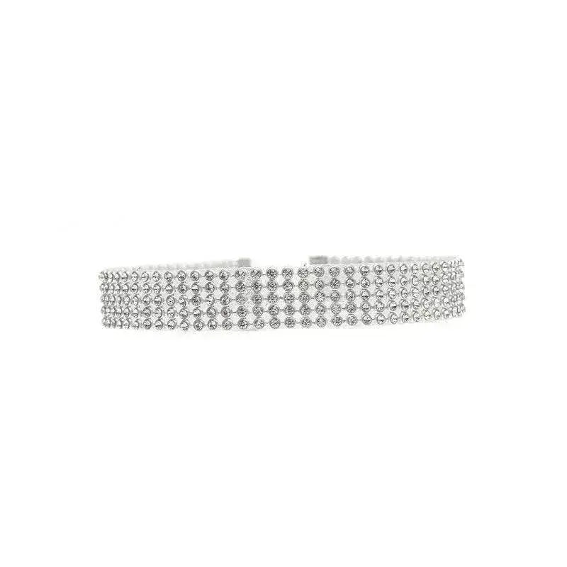 Fashion Women Full Crystal Rhinestone Choker Necklace Wedding Jewelry Chokers Necklaces for Women - EX-STOCK Canada