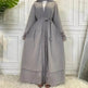 Fashionable Arab Cardigan Chiffon Robe - EX-STOCK Canada